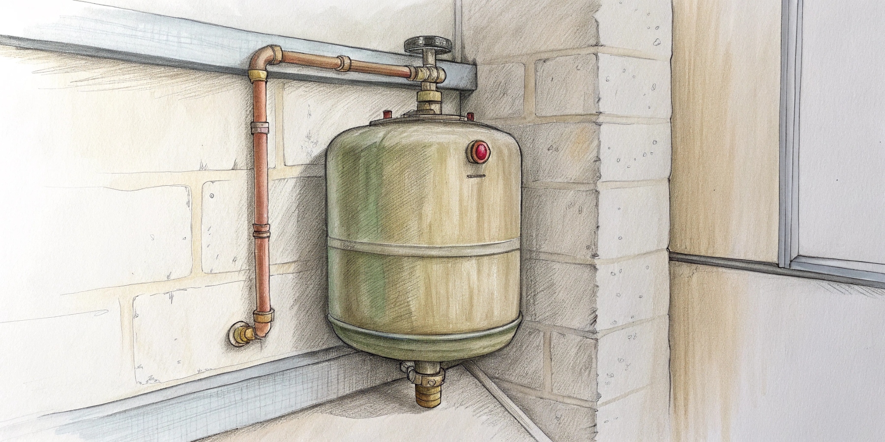 Как накачать давление в расширительном бачке газового котла?