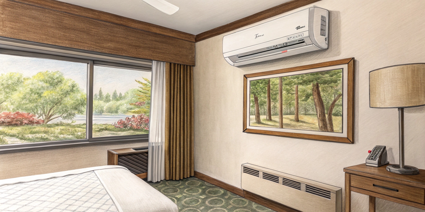 Какая система кондиционирования в отелях?