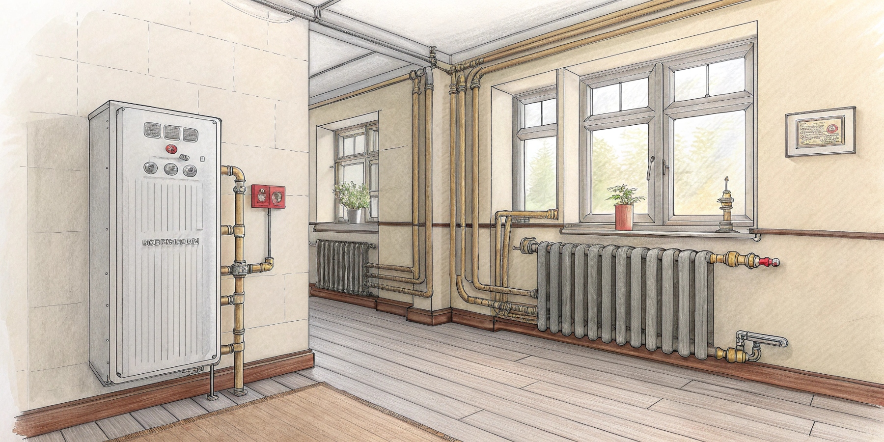 Какие бывают трубы для отопления