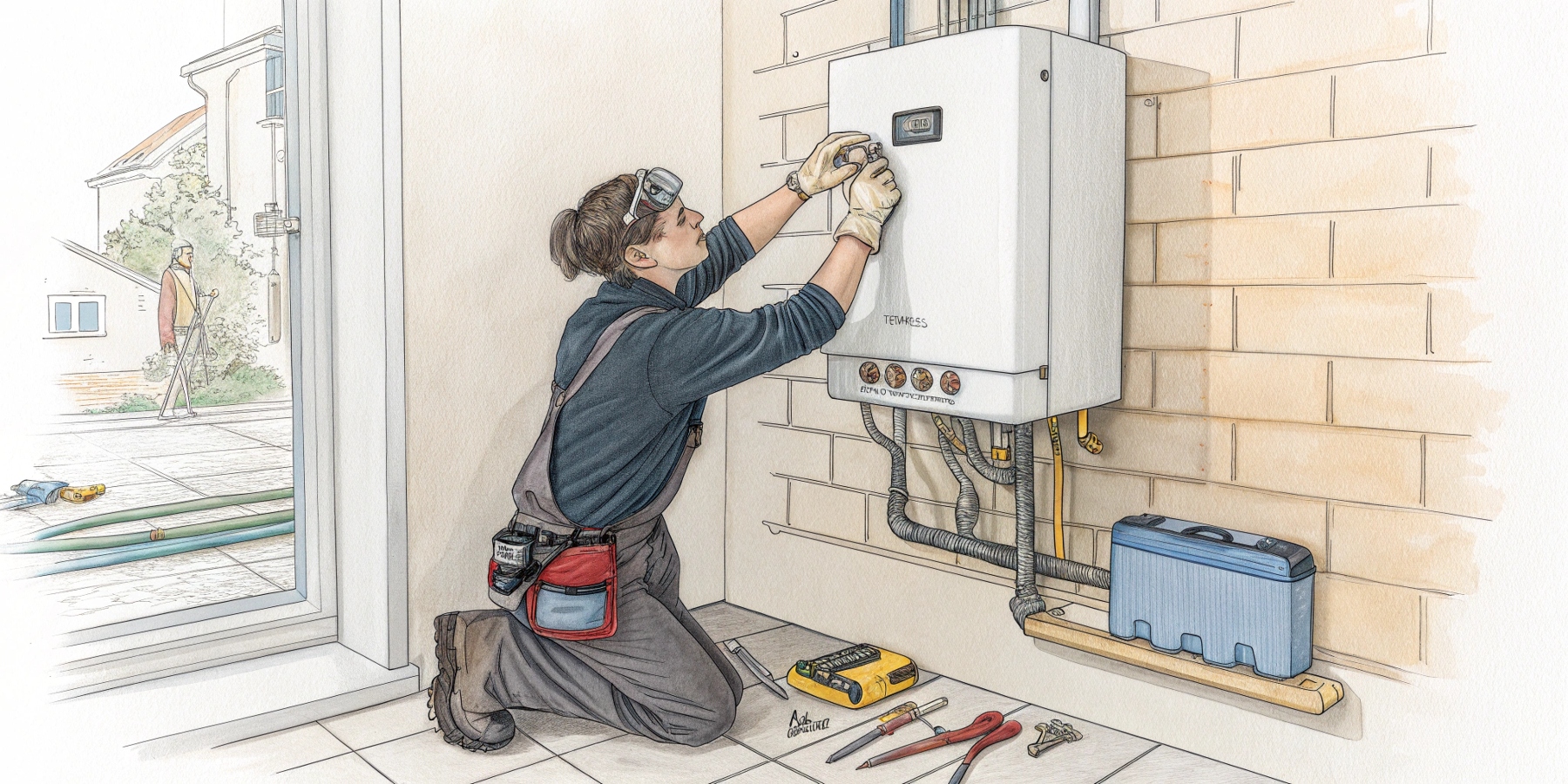 Нормы установки настенного газового котла на кухне