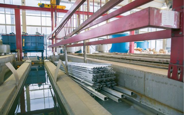 Охолодження екструдованих профілів ПВХ