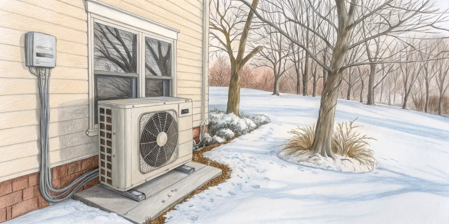 Опалення тепловим насосом. Обігрів будинку без газу і дров