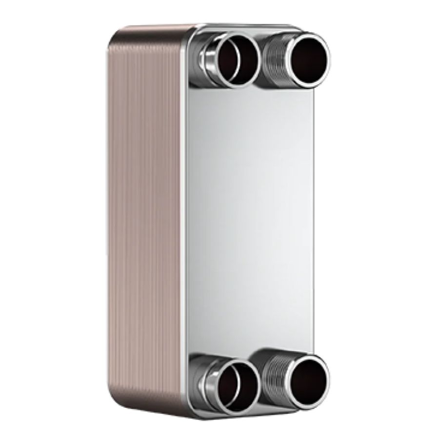 Паяний пластинчастий теплообмінник фреон вода