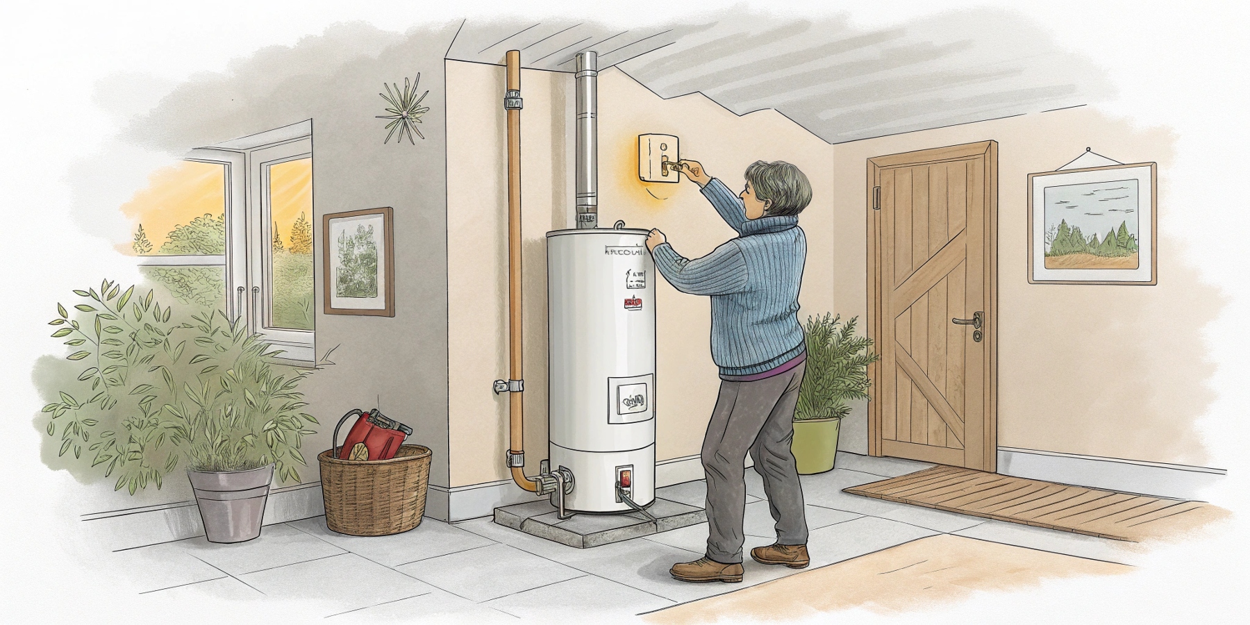 Почему тухнет газовый котел при перегреве