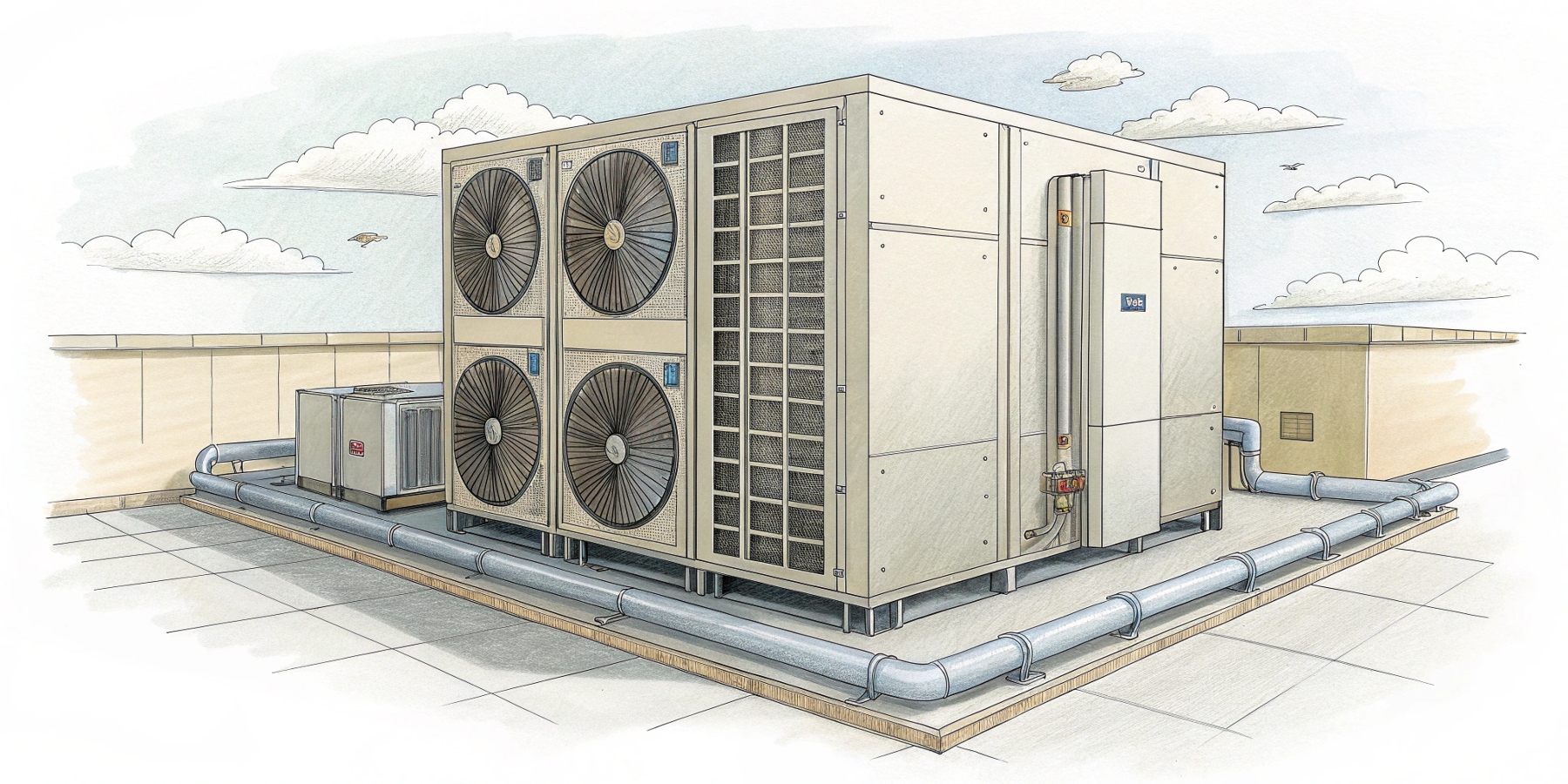 Принцип работы VRF системы