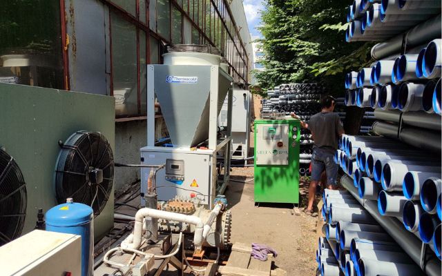 стабілізація теплового режиму екструзійної лінії