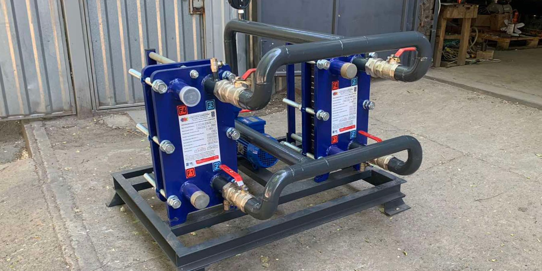 Теплообмінник пластинчастий купити за сферою застосування