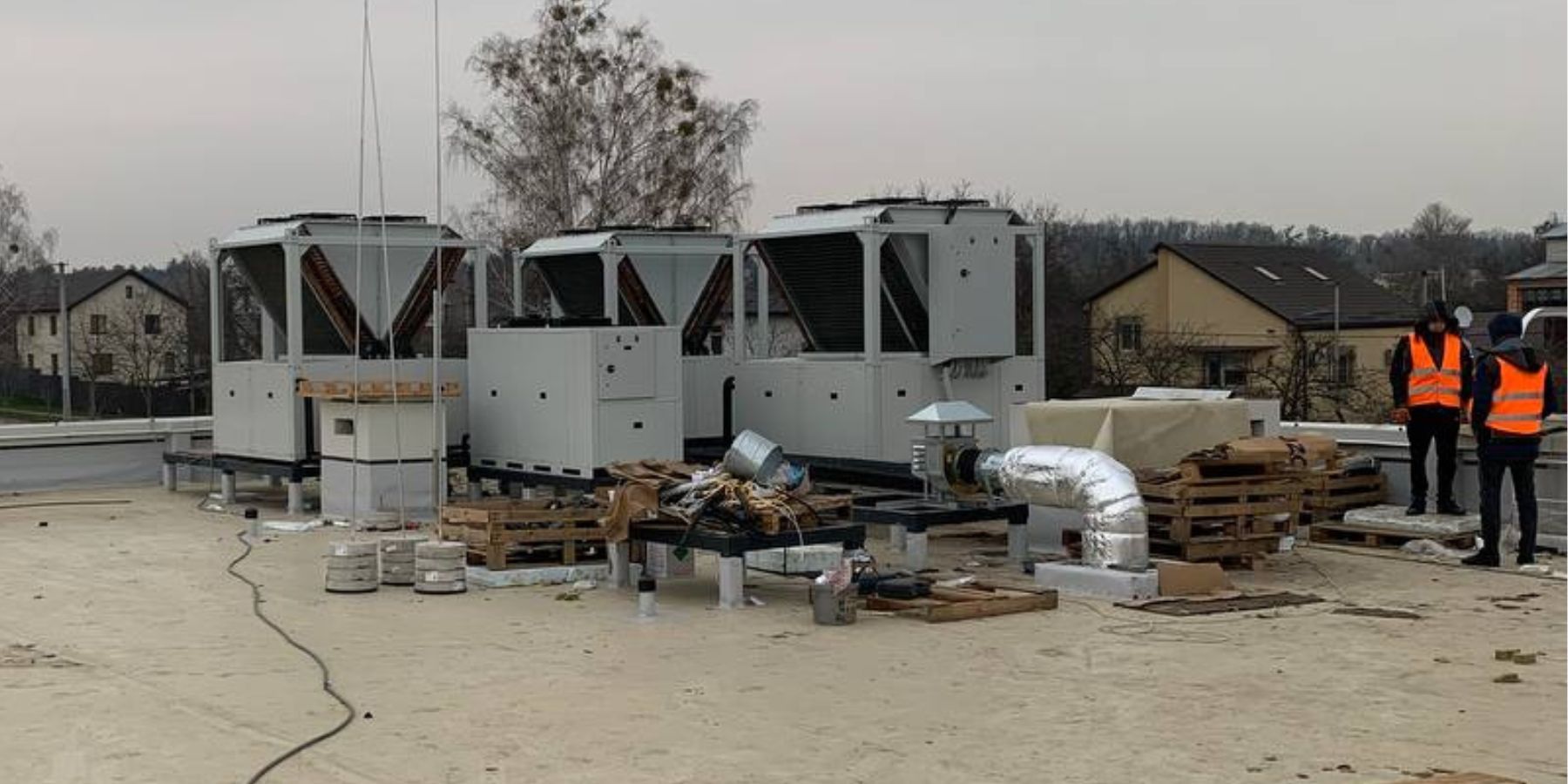 теплові насоси - монтаж