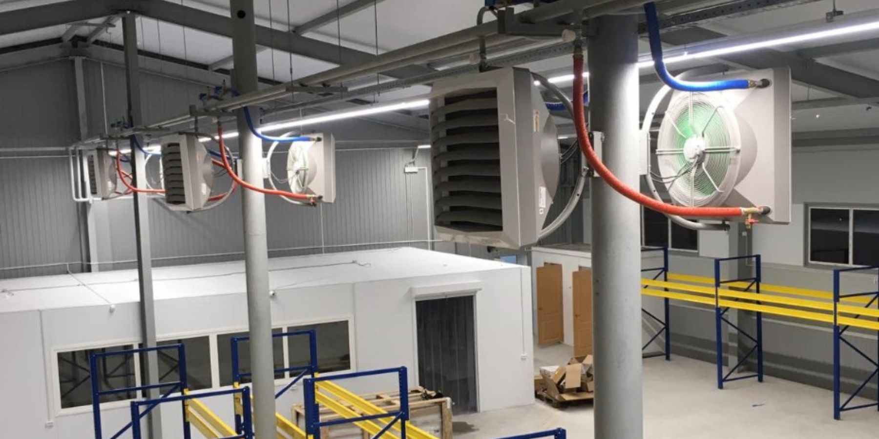 опалення промислових приміщень