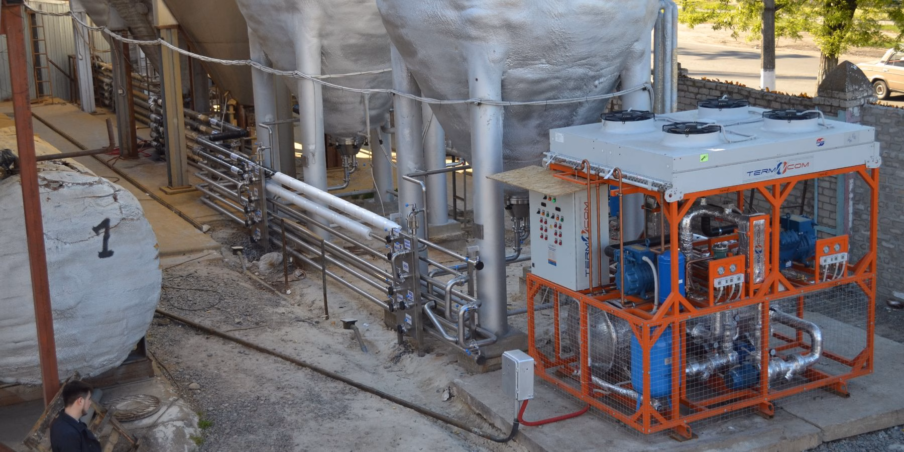 Чіллер для охолодження сусла "Термоком"