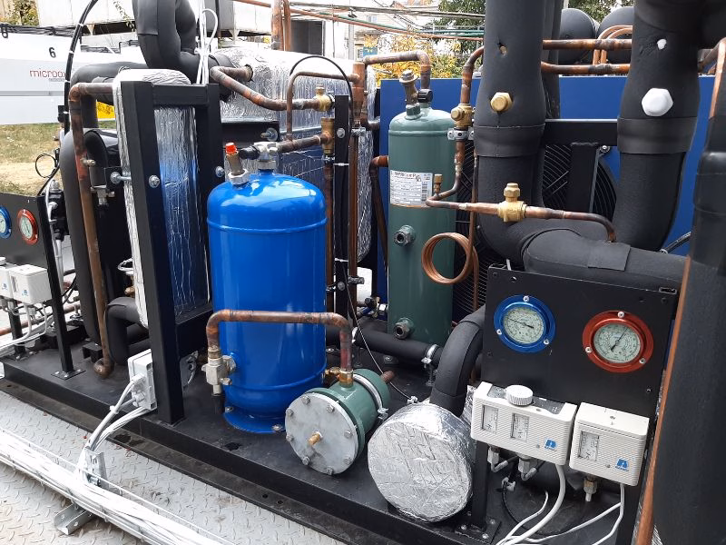 агрегат для промышленной холодильной камеры