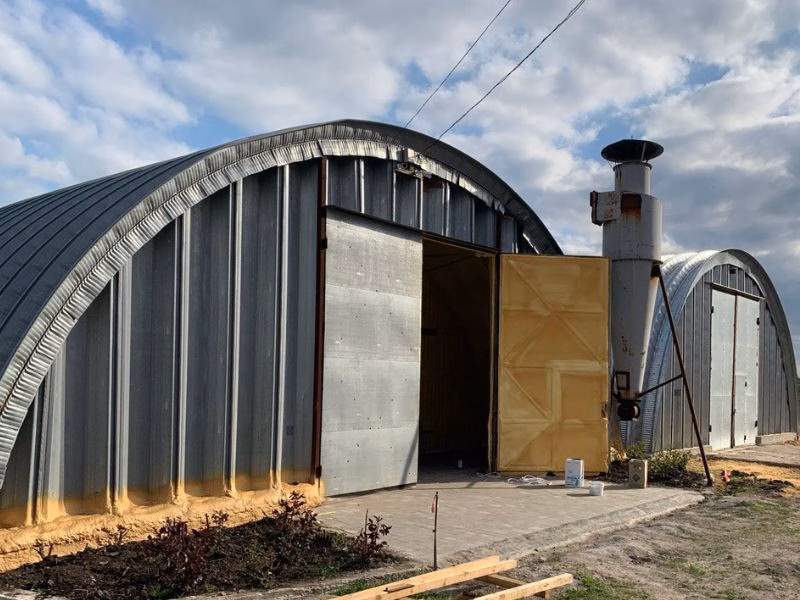 Хранилище овощей под ключ в Украине