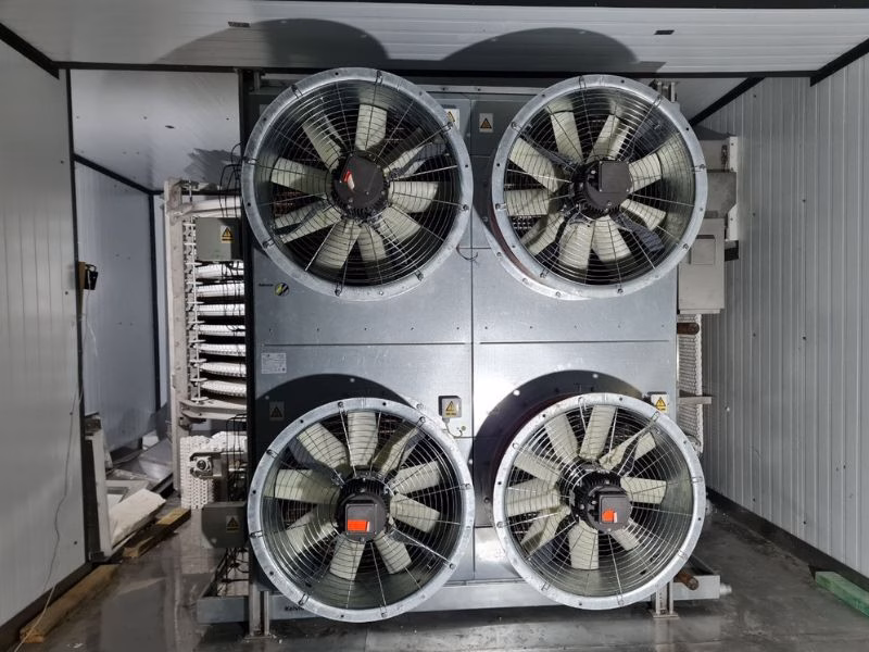 Промислові камери шокової заморозки