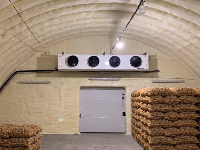 Склад для хранения овощей